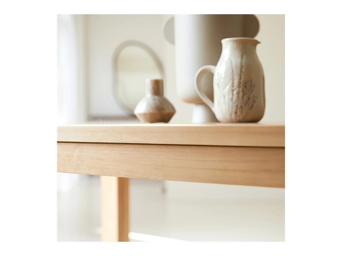 Esstisch 180x90 Teakholz massiv Teak Holz Esszimmer Tikamoon