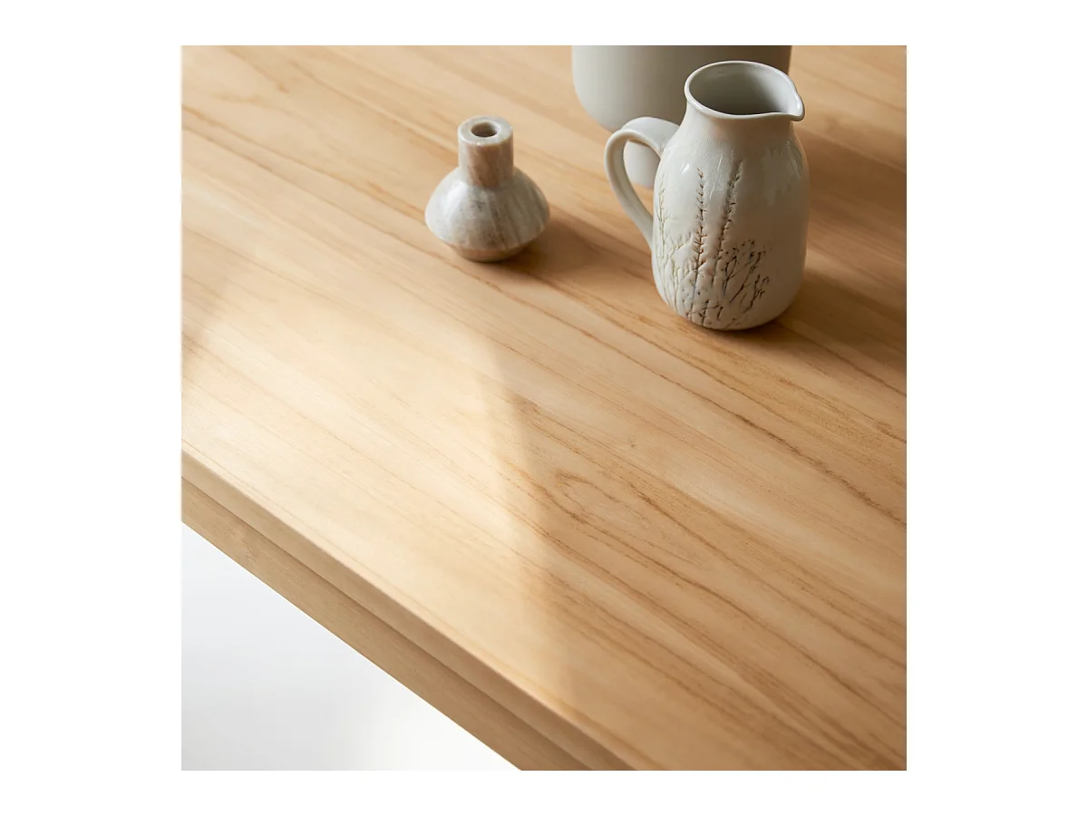 Esstisch 180x90 Teakholz massiv Teak Holz Esszimmer Tikamoon