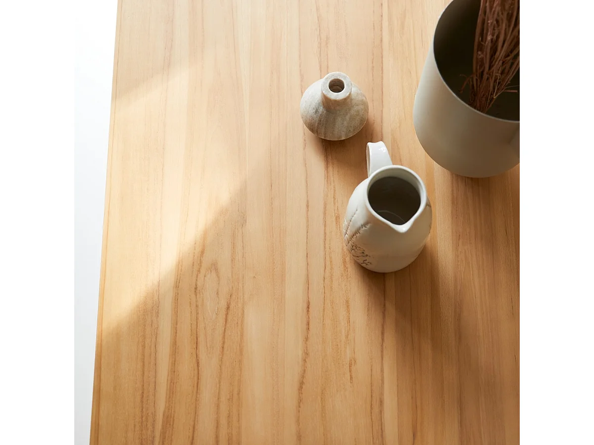 Esstisch 180x90 Teakholz massiv Teak Holz Esszimmer Tikamoon