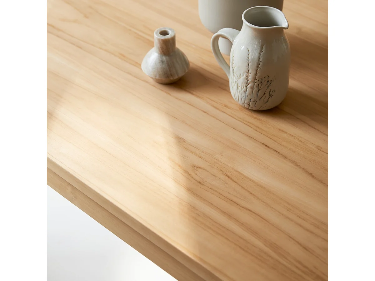 Esstisch 180x90 Teakholz massiv Teak Holz Esszimmer Tikamoon