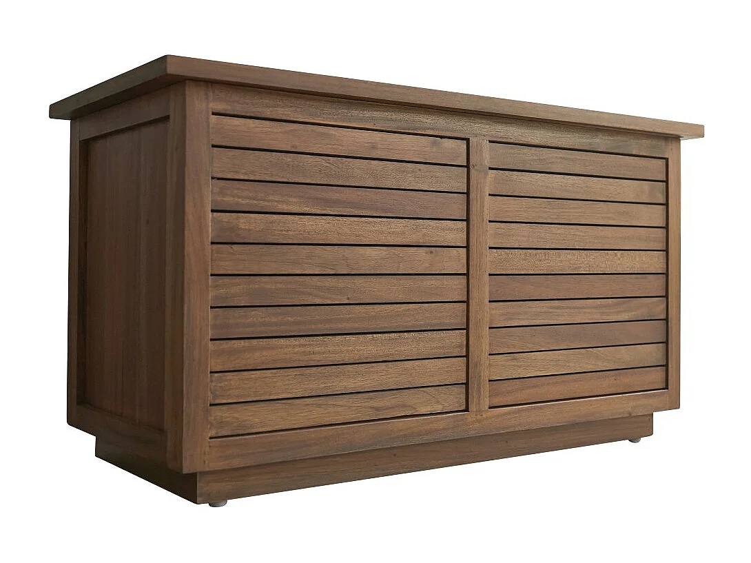 Truhe aus Akazienholz Loggia 80