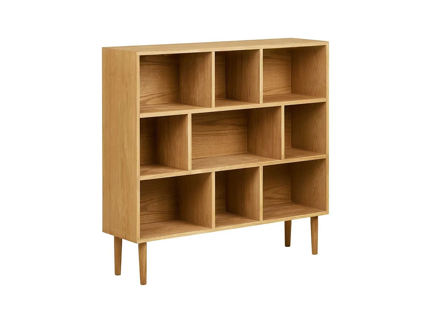 Meuble de rangement 9 niches en chêne massif - KALLYS
