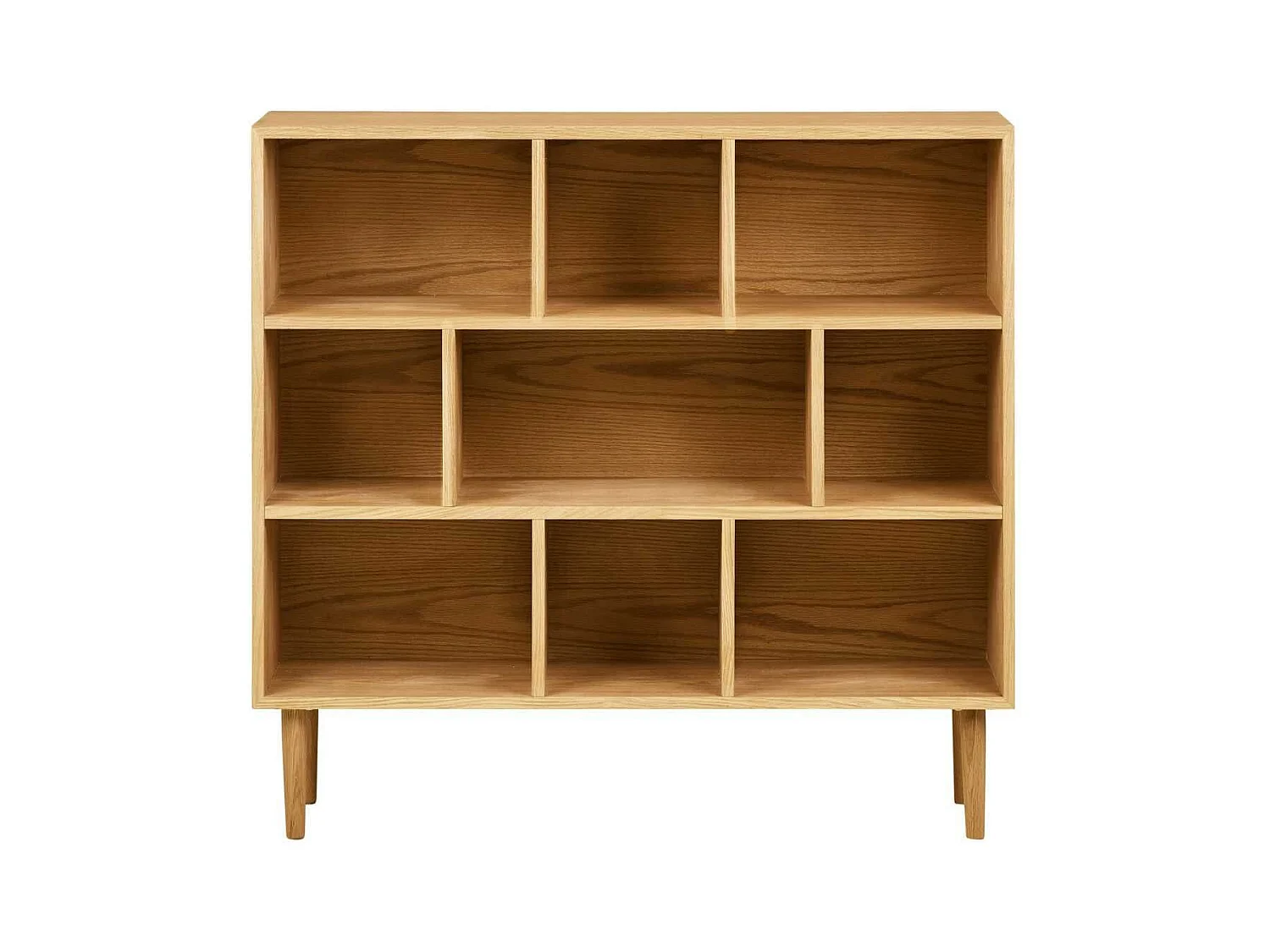 Meuble de rangement 9 niches en chêne massif - KALLYS