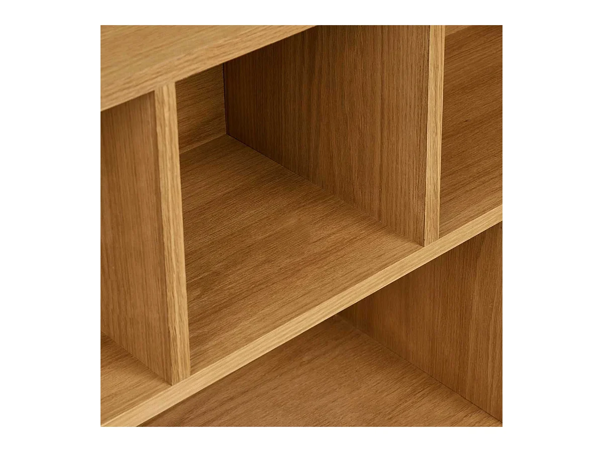 Meuble de rangement 9 niches en chêne massif - KALLYS