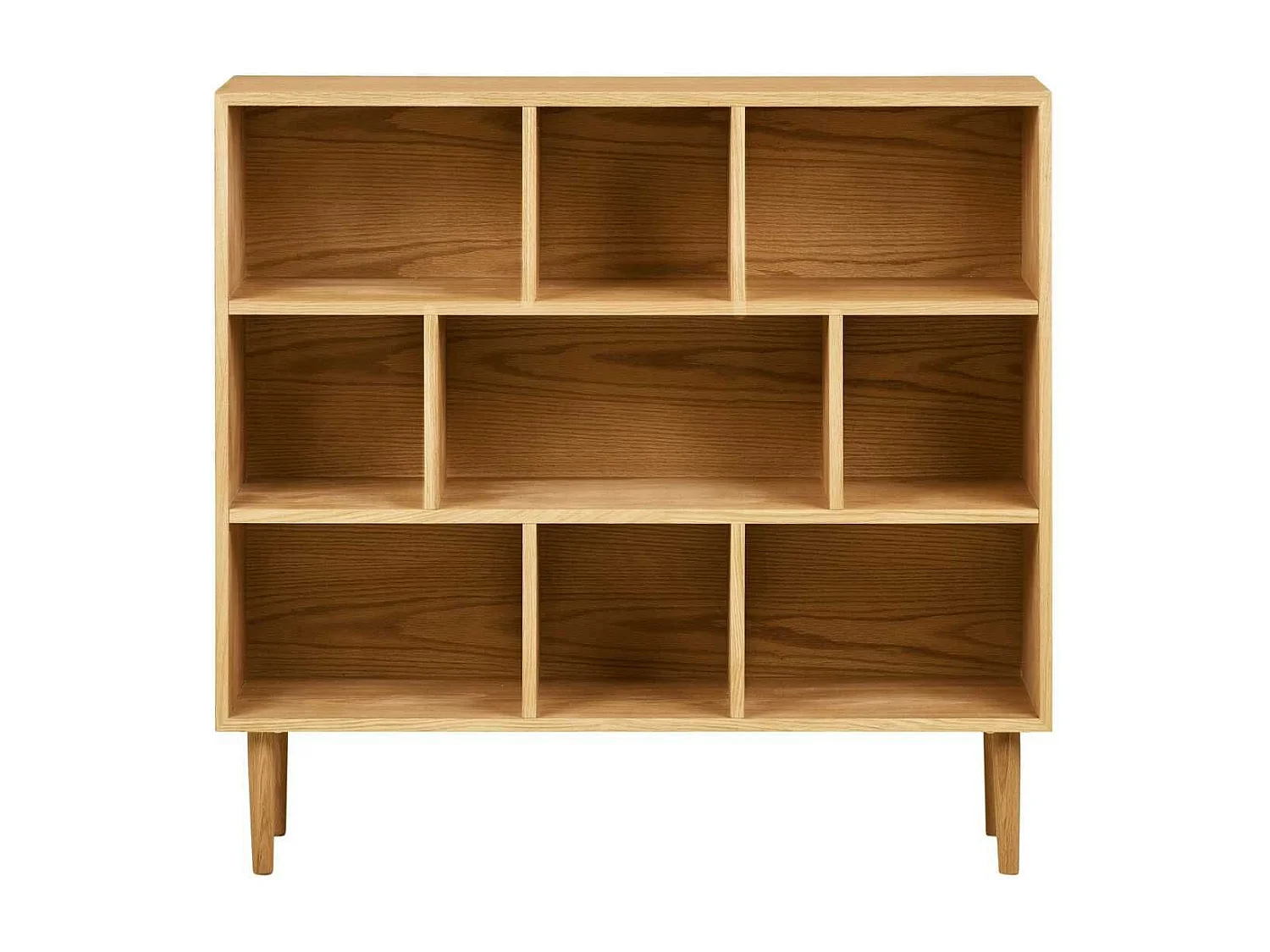 Meuble de rangement 9 niches en chêne massif - KALLYS