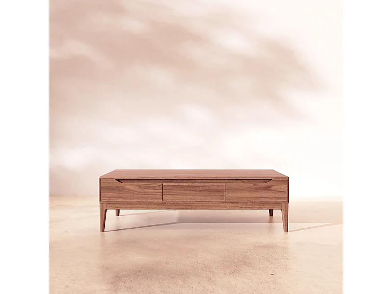 Couchtisch aus massivem Mangoholz Gabrielle