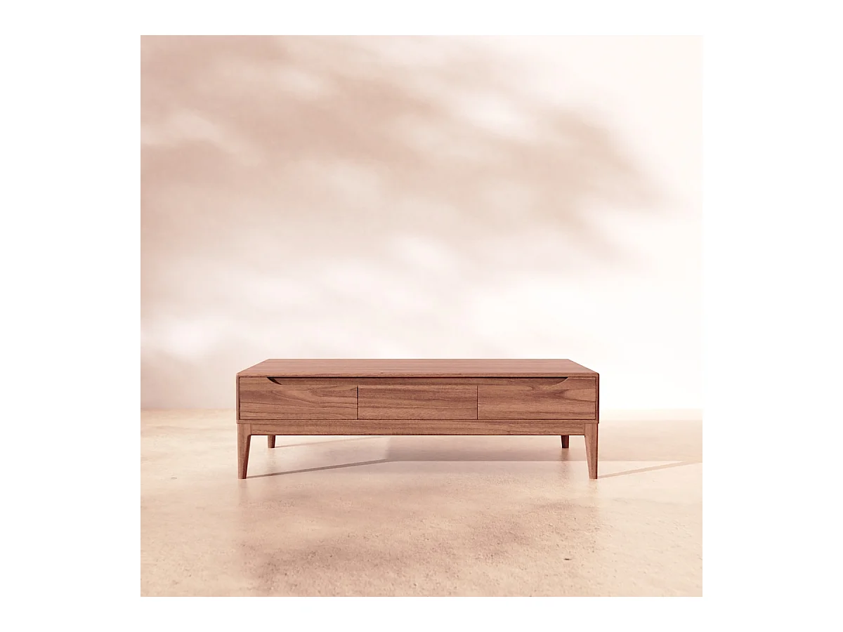 Couchtisch aus massivem Mangoholz Gabrielle