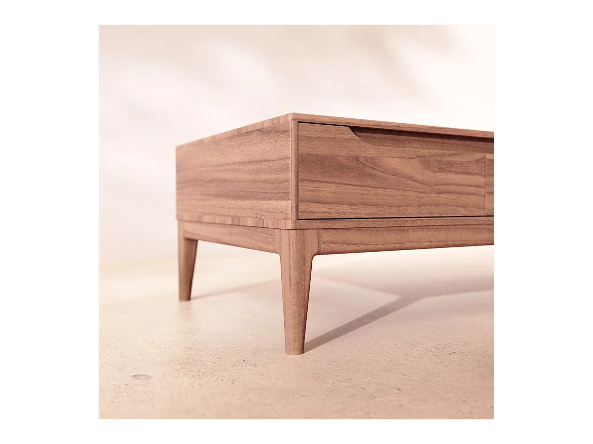 Couchtisch aus massivem Mangoholz Gabrielle