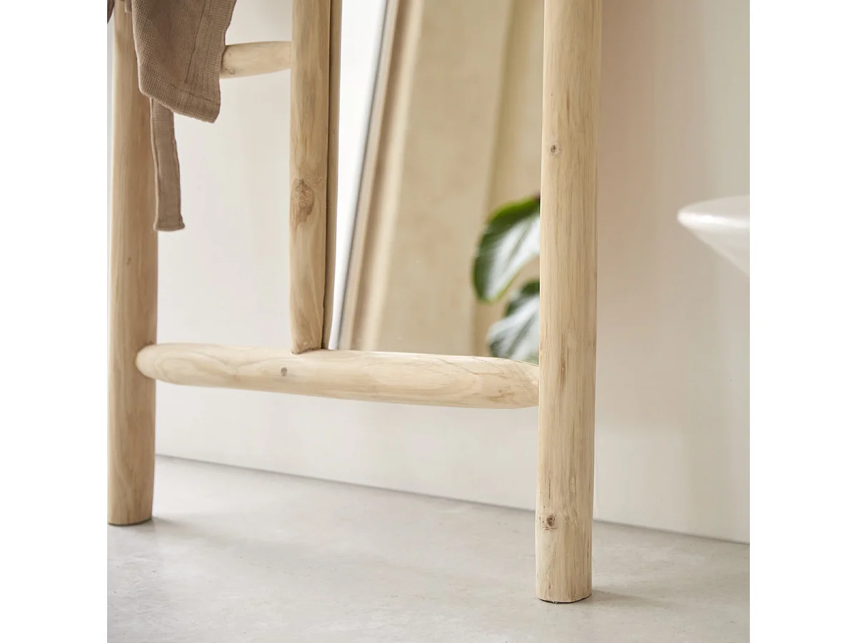 Specchio Psyché in rami di legno naturale Marcel