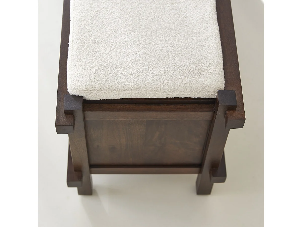 Meuble à chaussures en manguier massif Arko 120cm