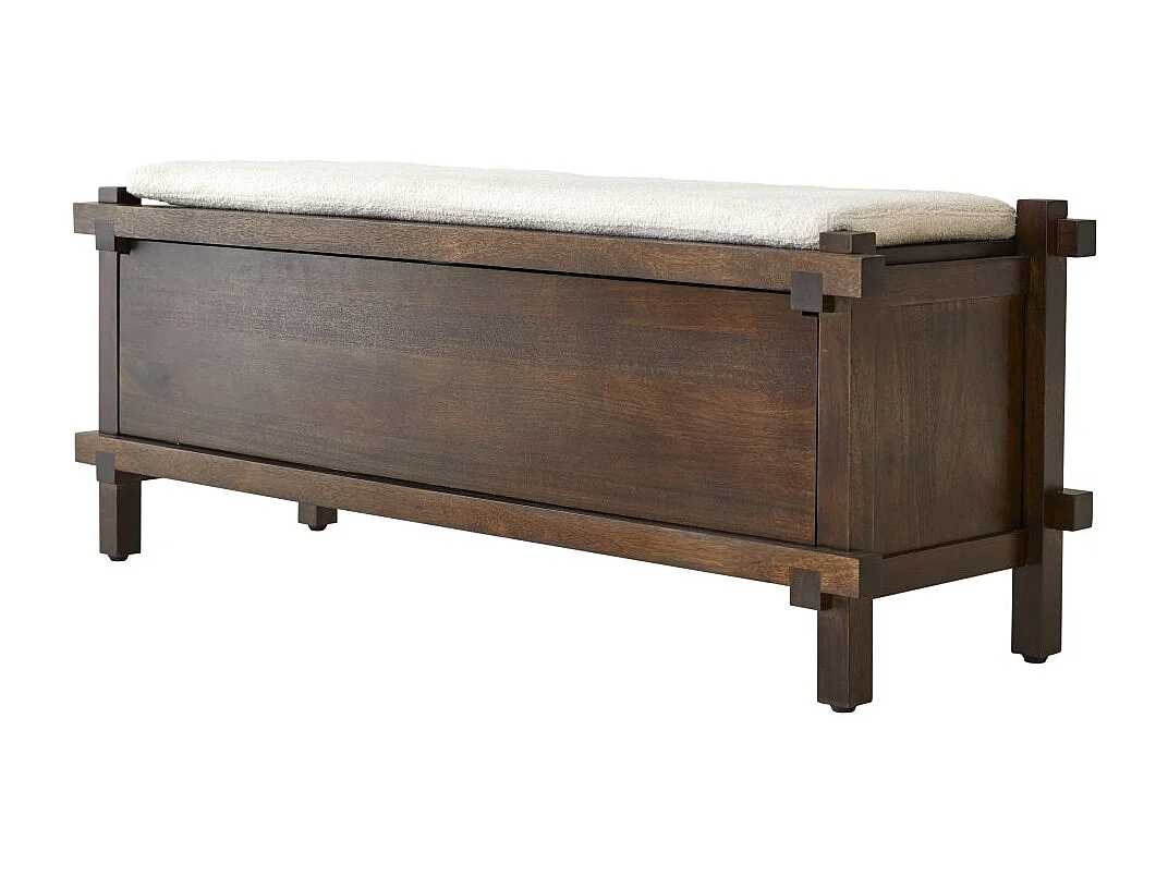 Meuble à chaussures en manguier massif Arko 120cm