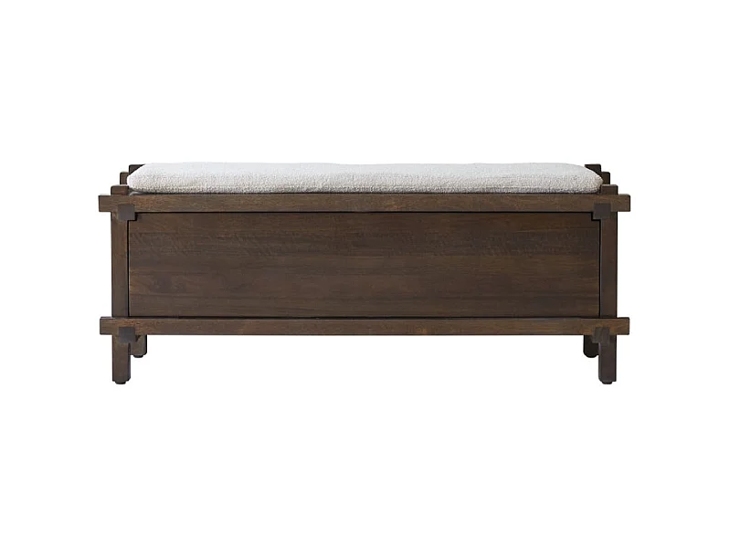 Bout de lit en manguier massif Arko 120