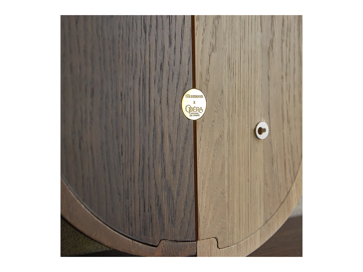 Spiegel aus massiver Eiche 40x72,5 cm Opéra