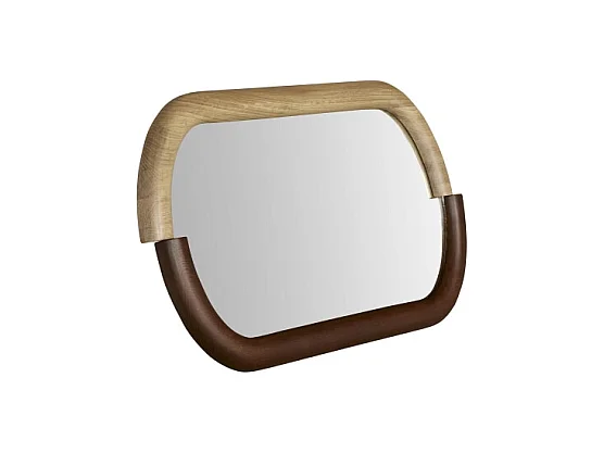 Spiegel aus massiver Eiche 40x72,5 cm Opéra