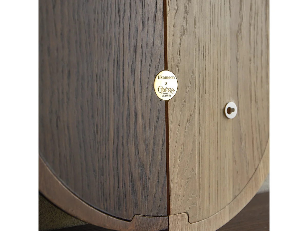 Spiegel aus massiver Eiche 40x72,5 cm Opéra