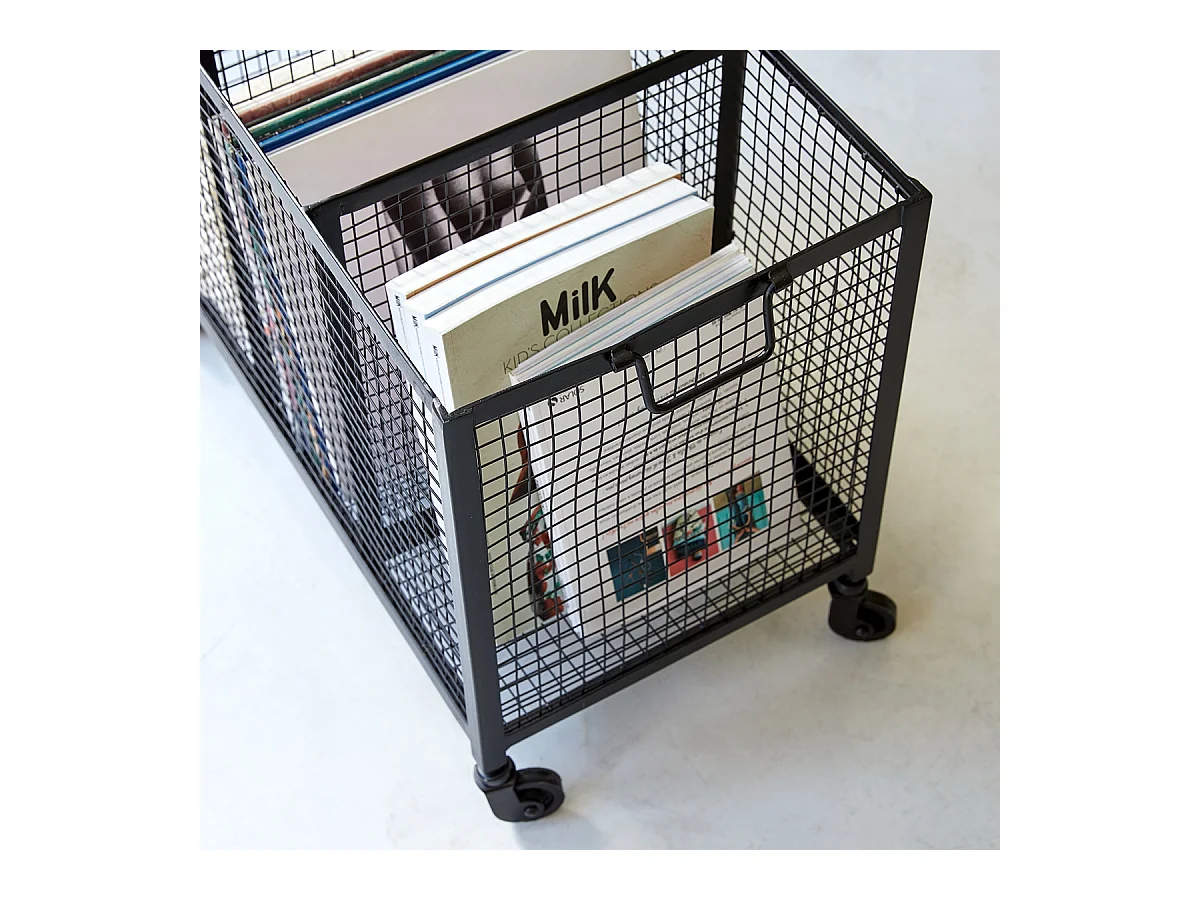 Casier à roulettes en métal Industriel