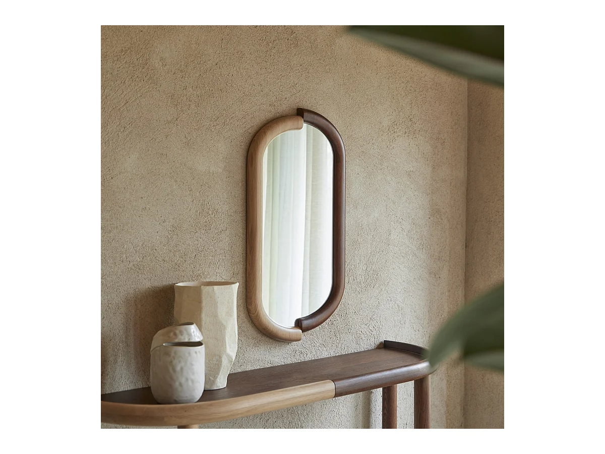 Spiegel aus massiver Eiche 72,5x40 cm Opera