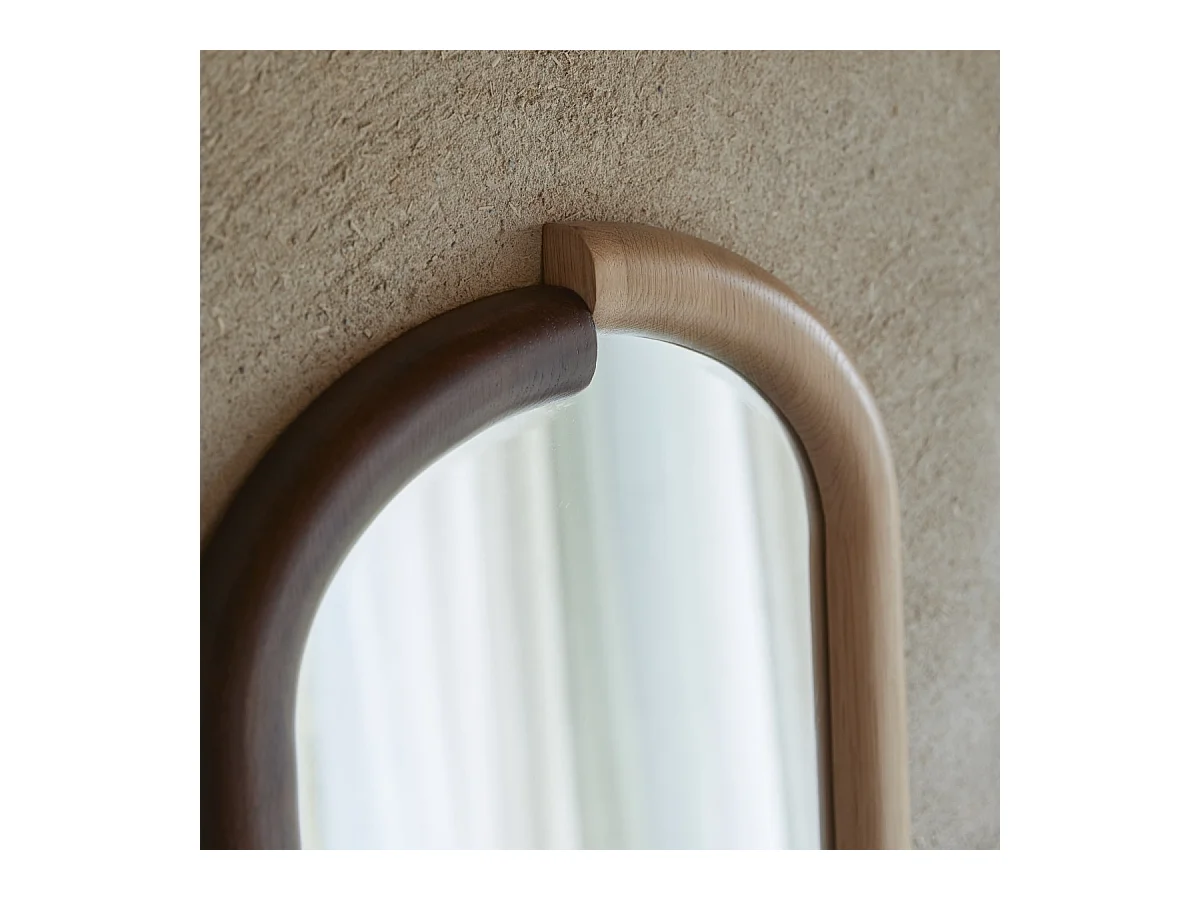 Spiegel aus massiver Eiche 72,5x40 cm Opera