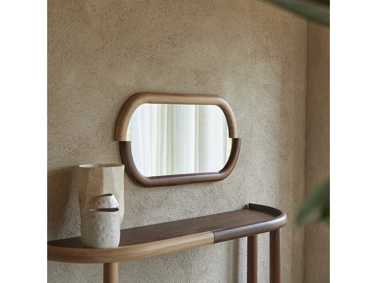 Spiegel aus massiver Eiche 72,5x40 cm Opera