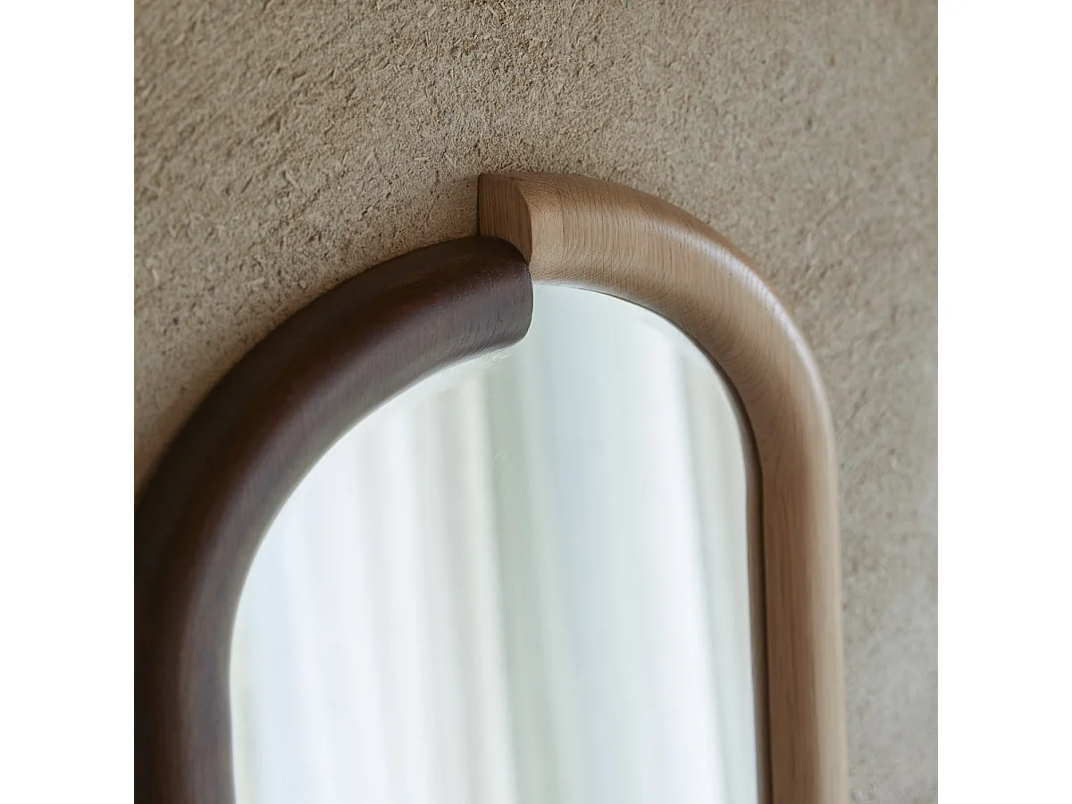 Spiegel aus massiver Eiche 72,5x40 cm Opera