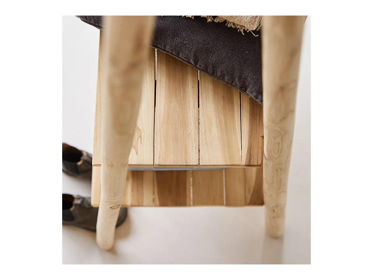 Kleiderständer Kilim aus Teakholz für Kinder 160