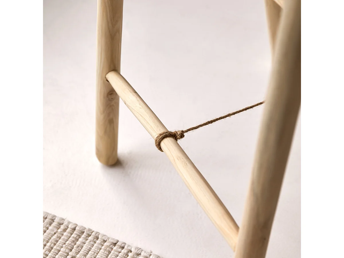 Einfacher Kleiderständer Kilim aus Teakholz für Kinder 160