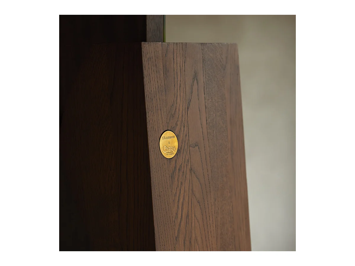 Miroir psyché en bois de chêne massif 175x94,5 cm Opéra