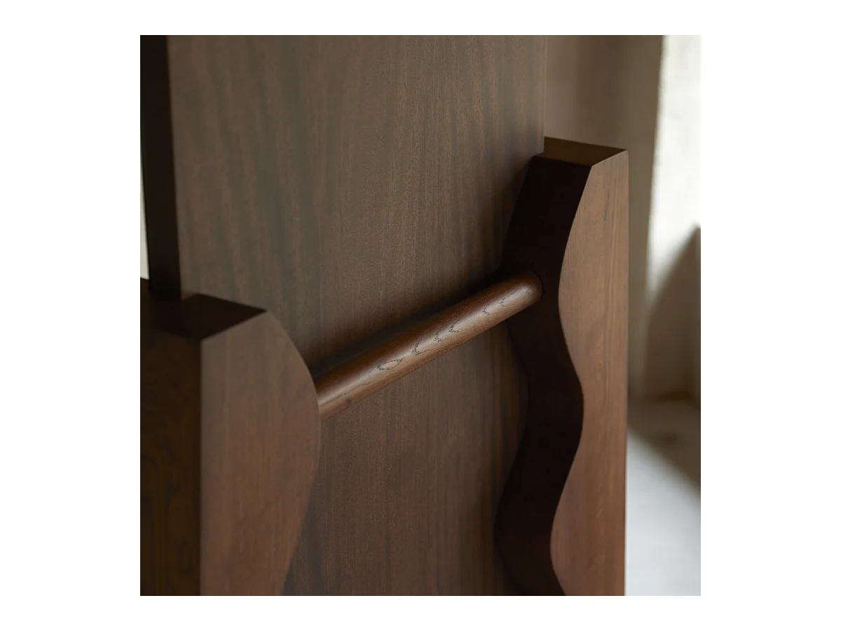 Miroir psyché en bois de chêne massif 175x94,5 cm Opéra