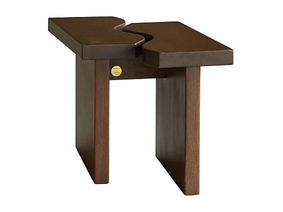 Sofaende aus Eichenholz