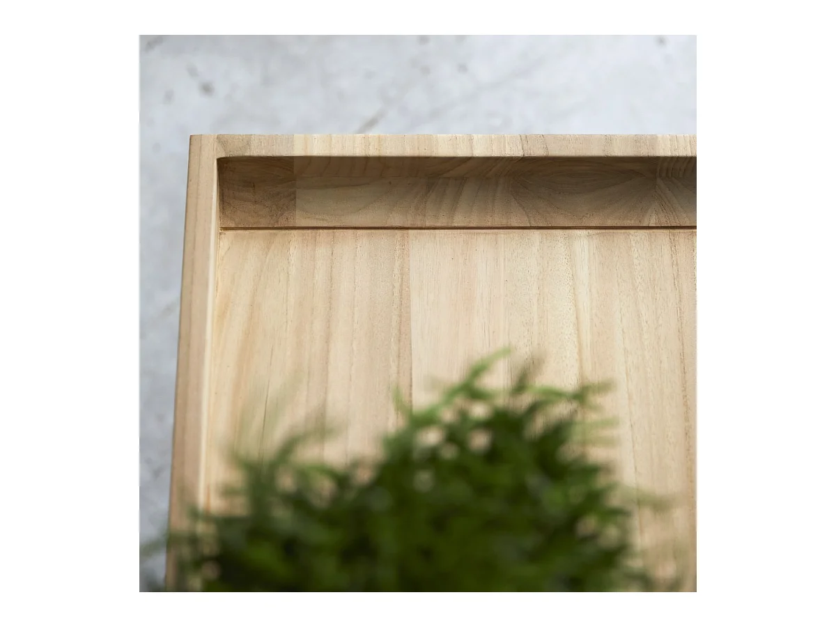 Console basse en bois de teck 110 Pampa