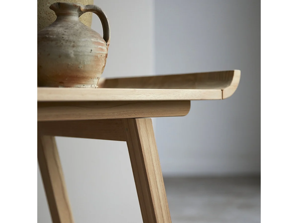 Flache Konsole aus Teakholz 110 Pampa