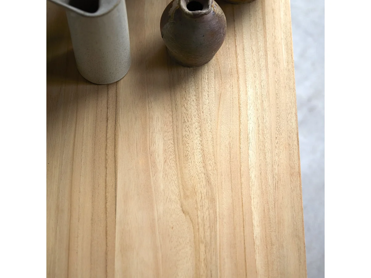 Flache Konsole aus Teakholz 110 Pampa