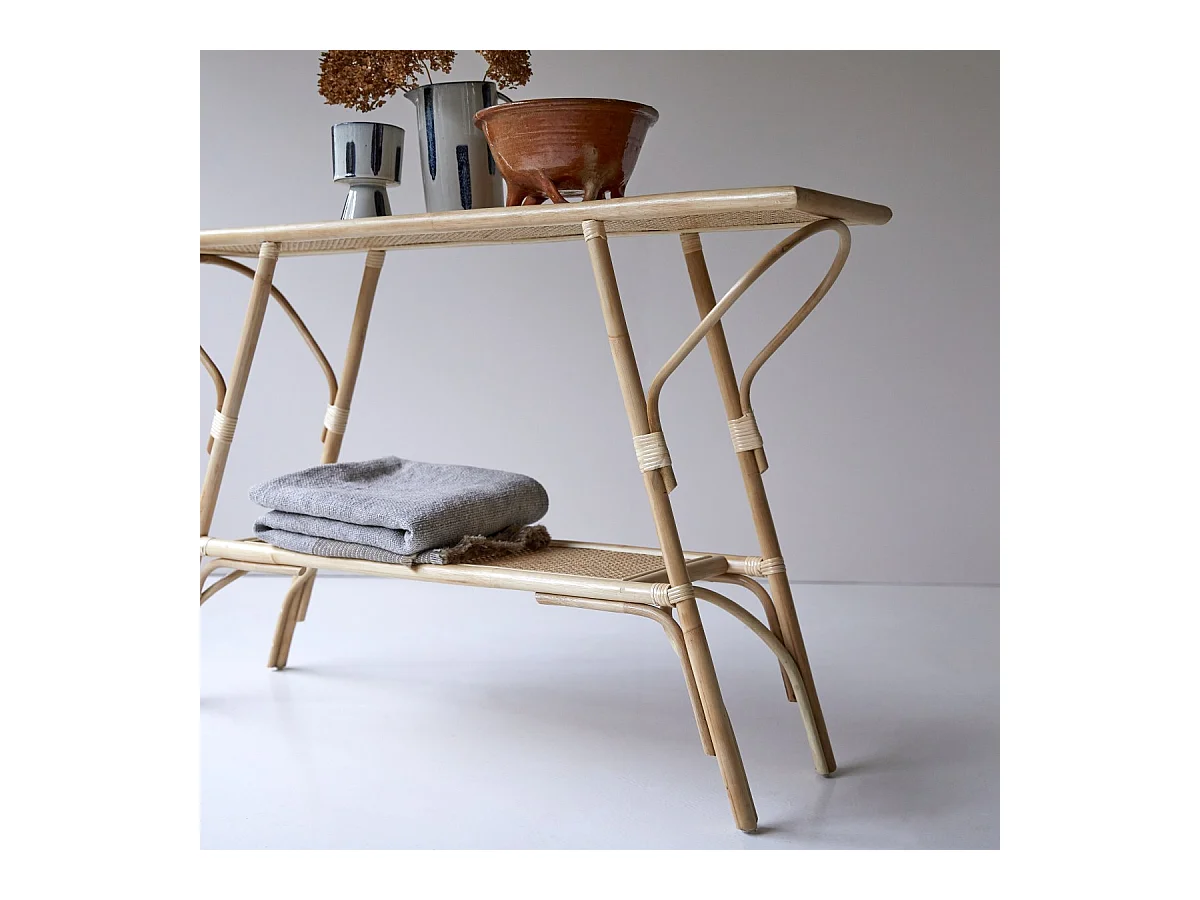 Consolle in Rattan 125 Marius