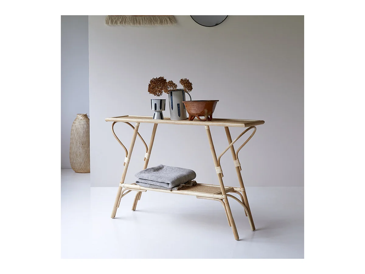 Consolle in Rattan 125 Marius