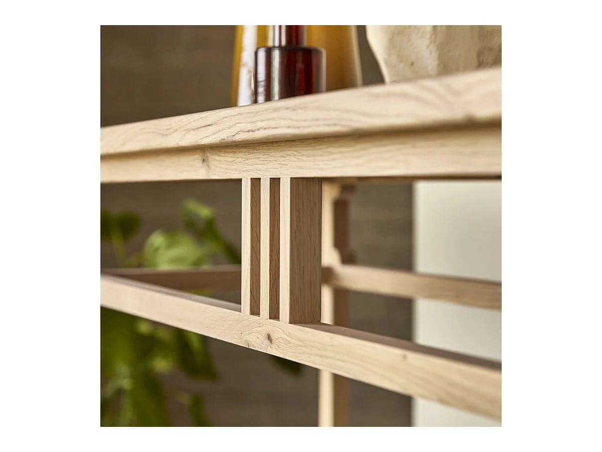 Console en bois de chêne Clovis