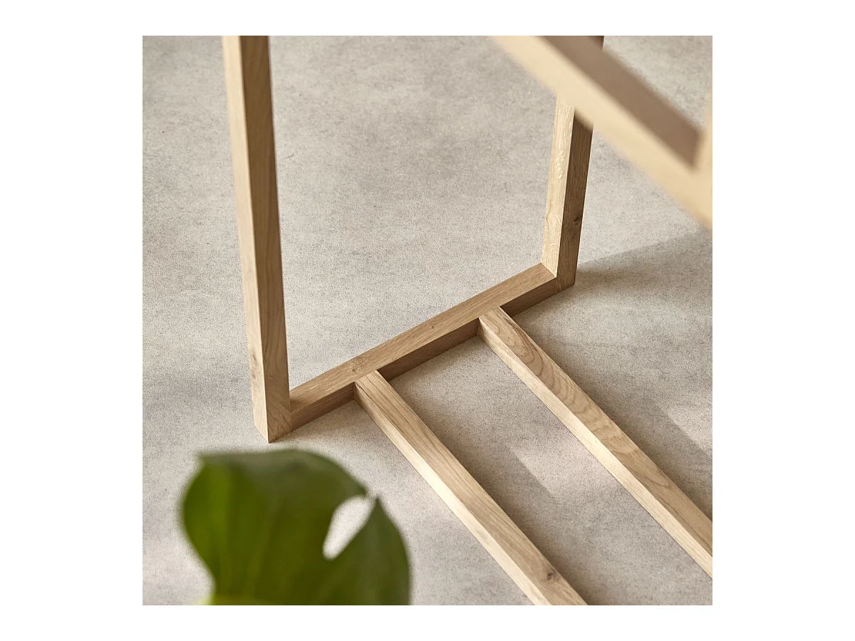 Console en bois de chêne Clovis