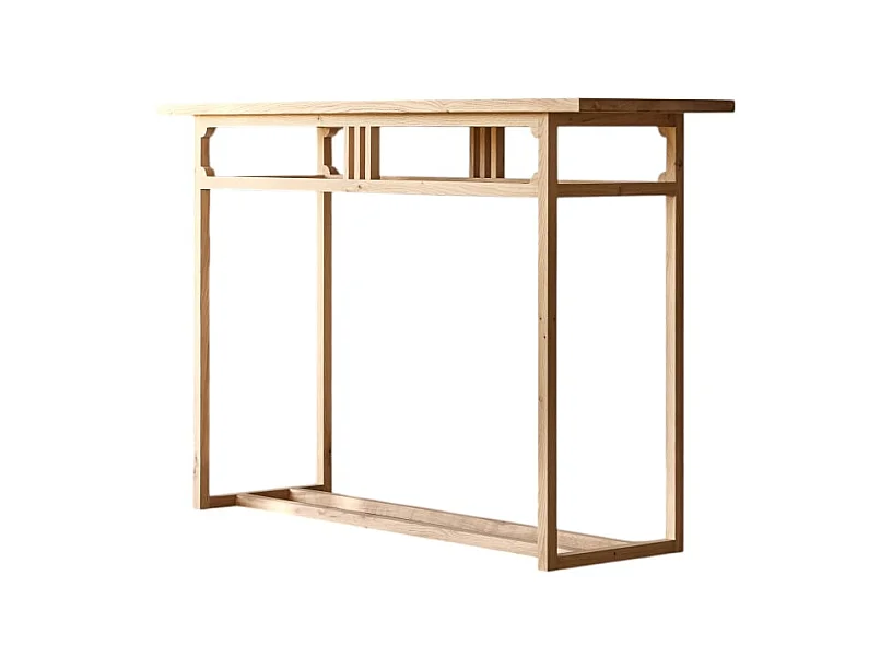 Console en bois de chêne Clovis