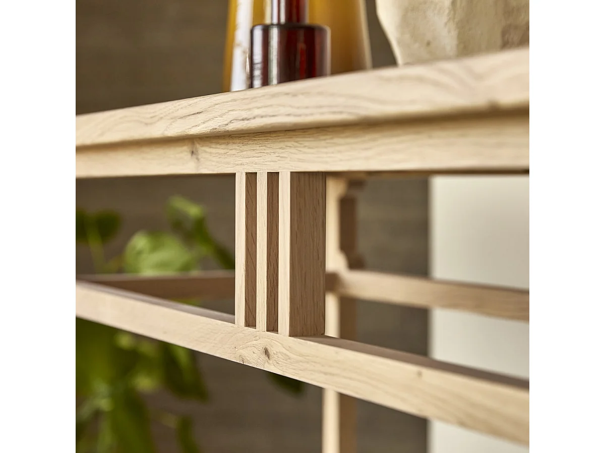Console en bois de chêne Clovis