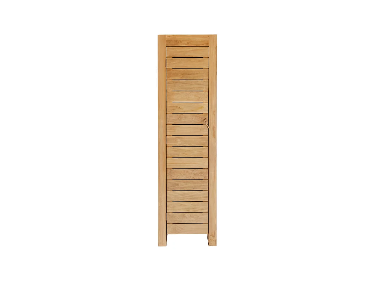 Colonne simple enfant en bois de teck 180 Minimalys