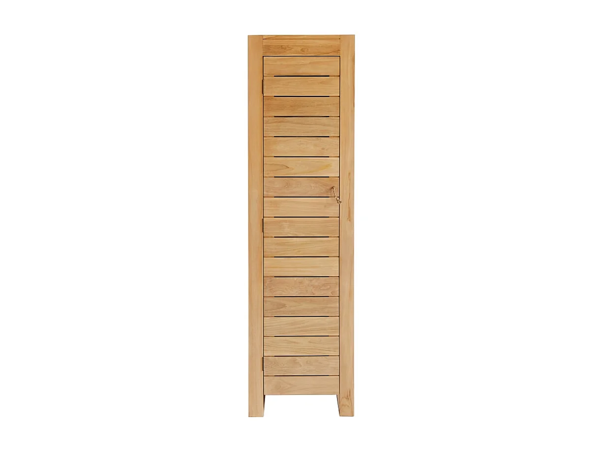 Colonne simple enfant en bois de teck 180 Minimalys