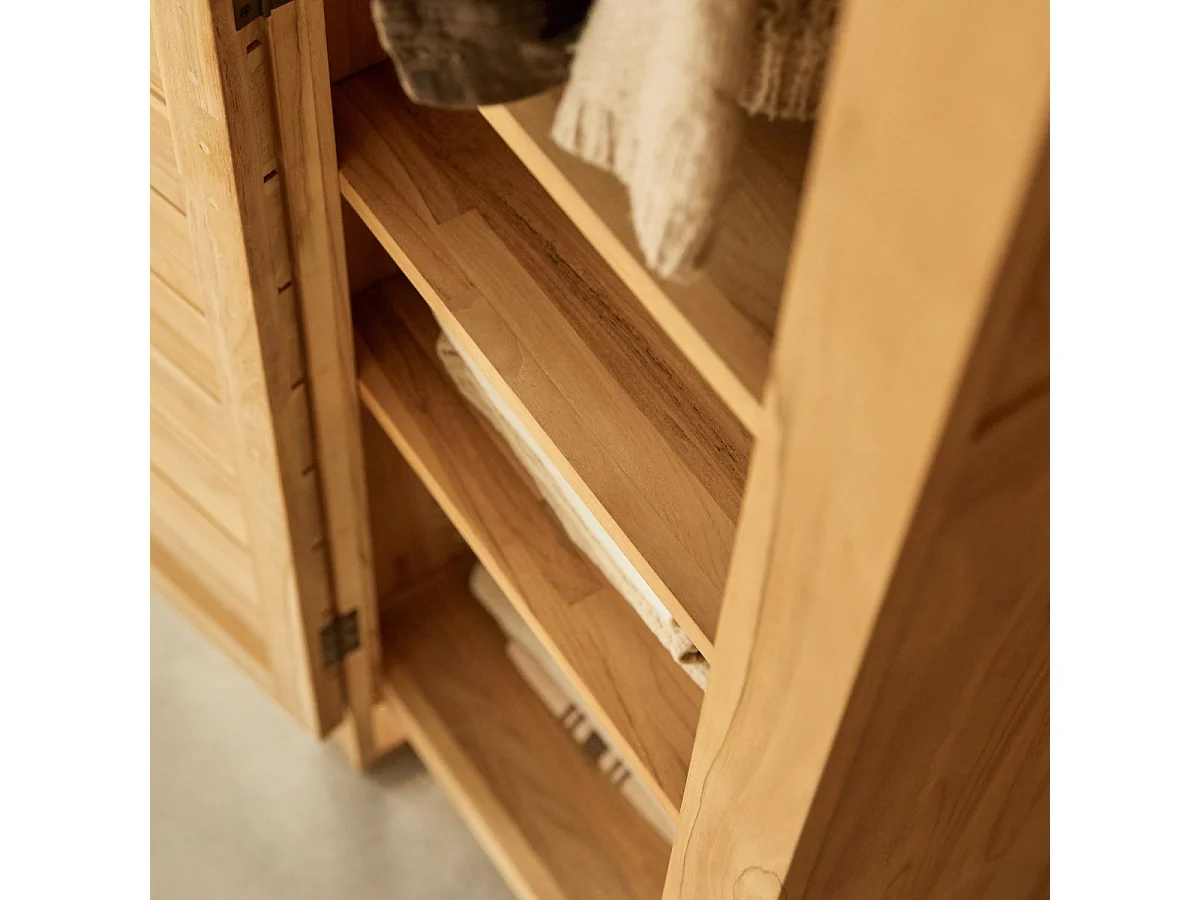 Colonna singola per bambini in legno di teak 180 Minimalys