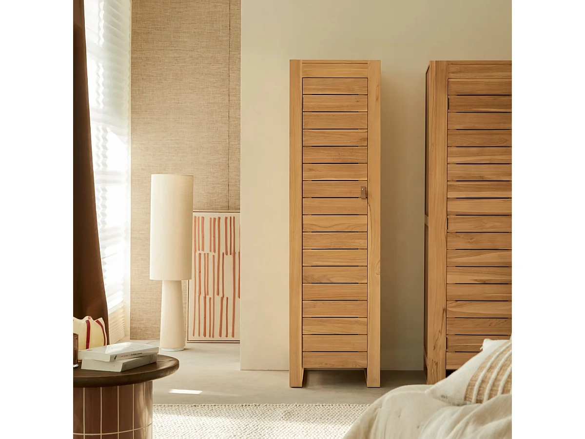 Colonna singola per bambini in legno di teak 180 Minimalys