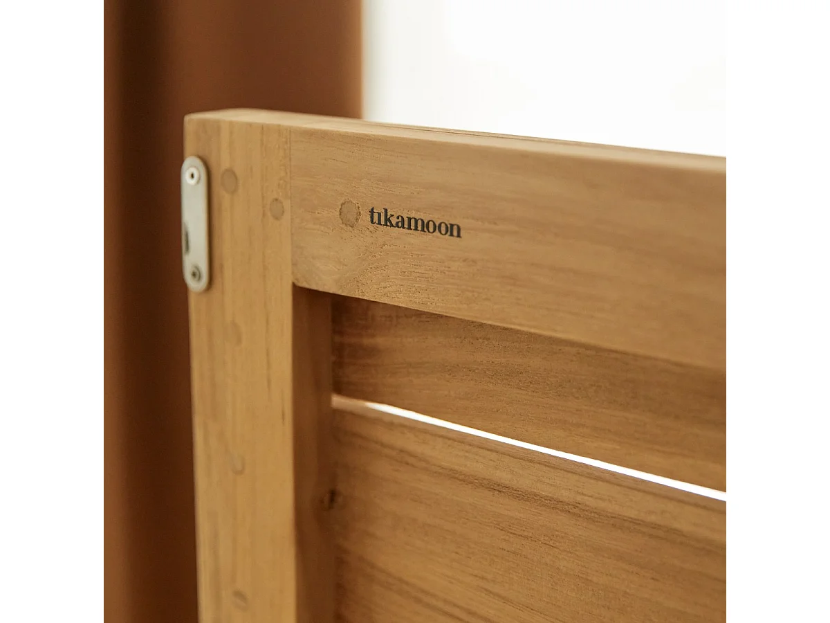 Colonna singola per bambini in legno di teak 180 Minimalys