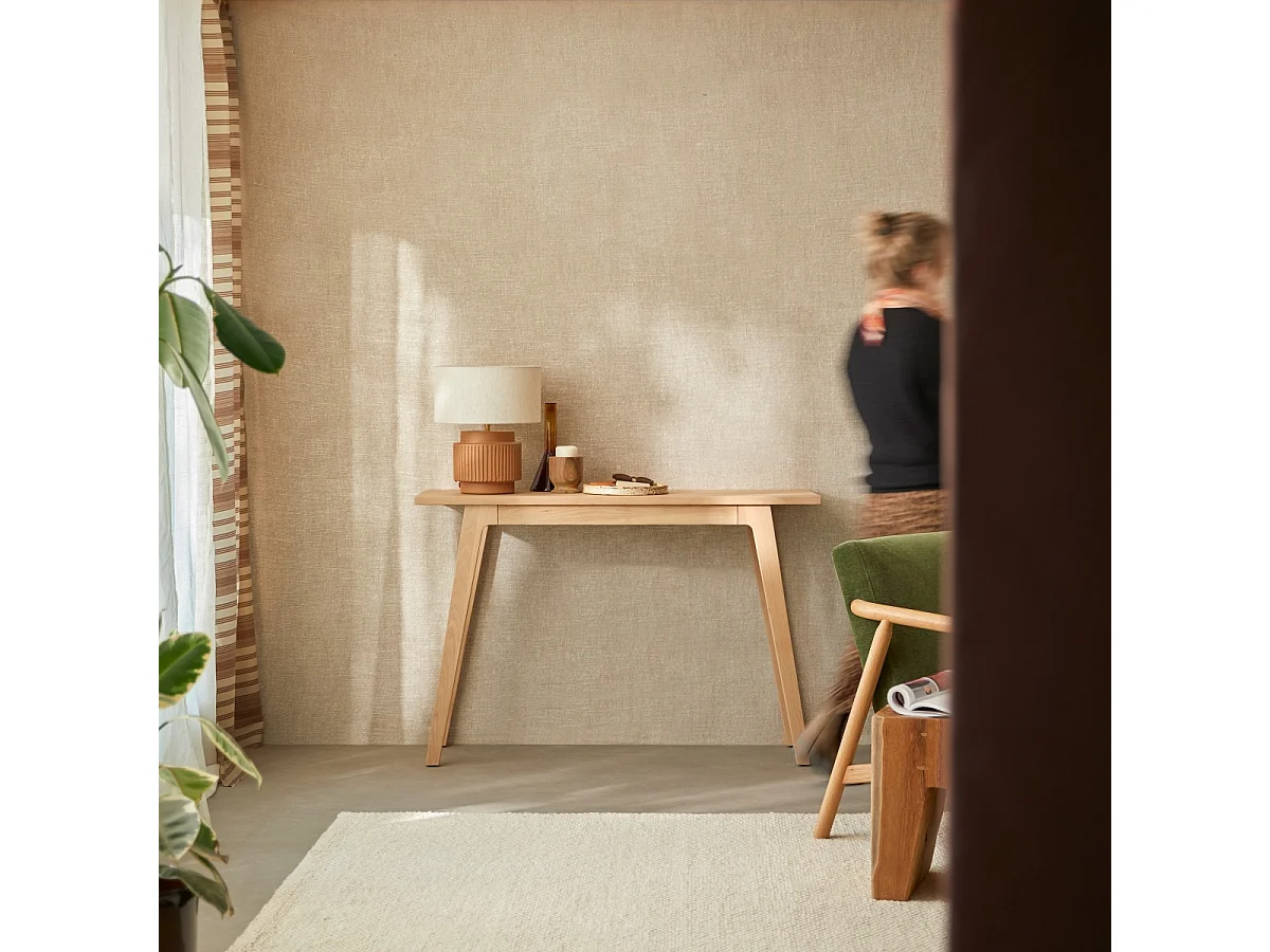 Konsole aus massivem Eichenholz Esmée