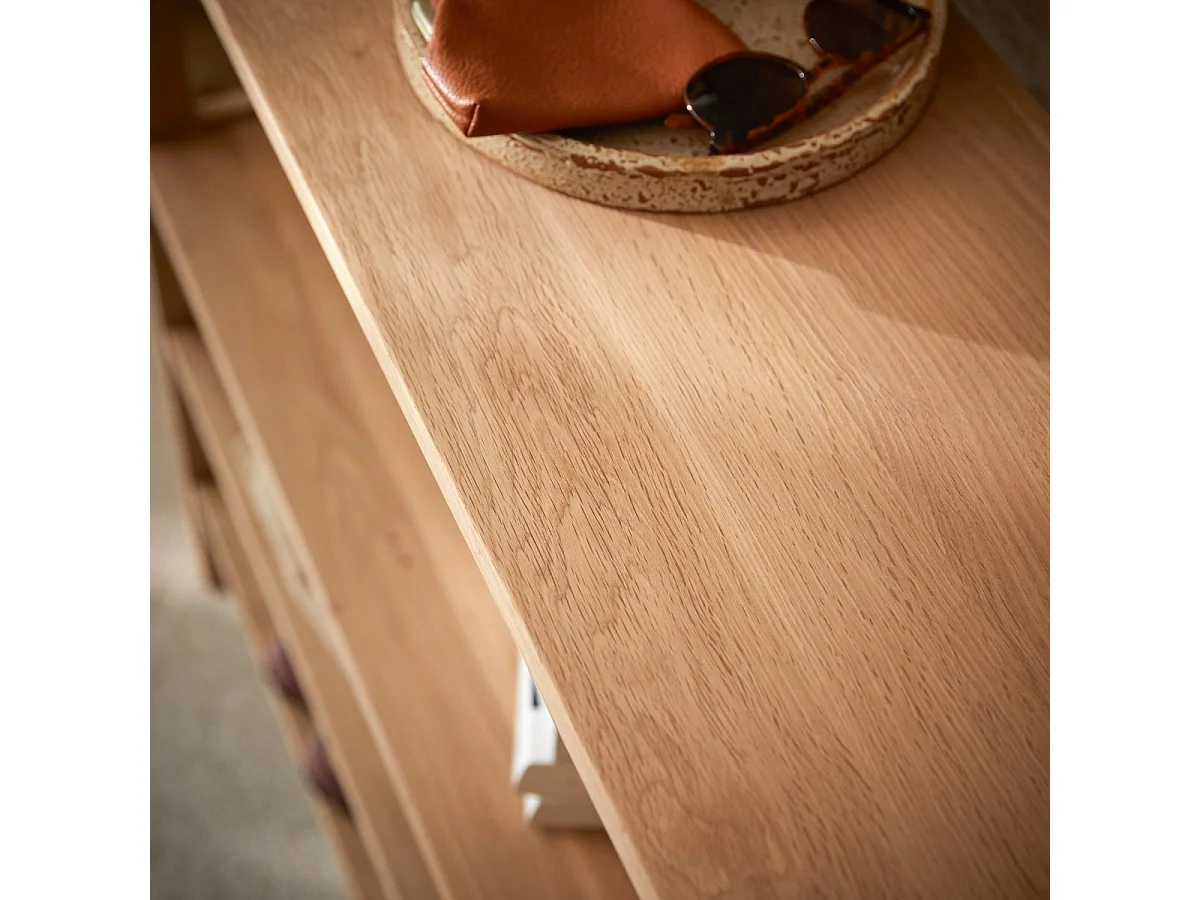 Consolle in legno di rovere 110x105 Esmée