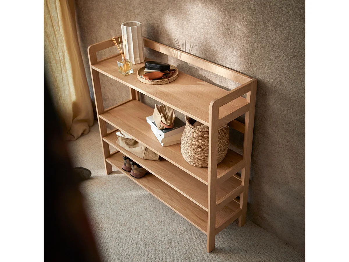 Consolle in legno di rovere 110x105 Esmée