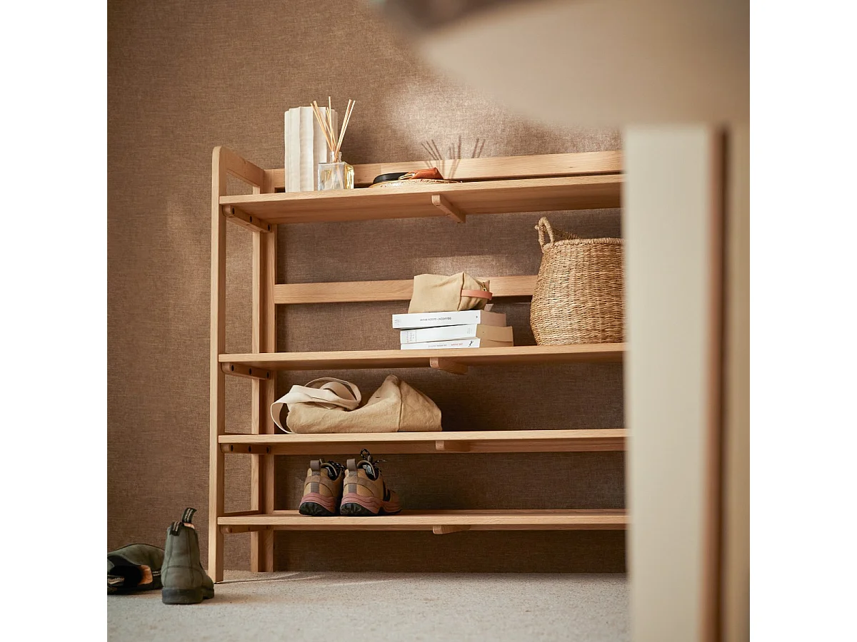 Consolle in legno di rovere 110x105 Esmée