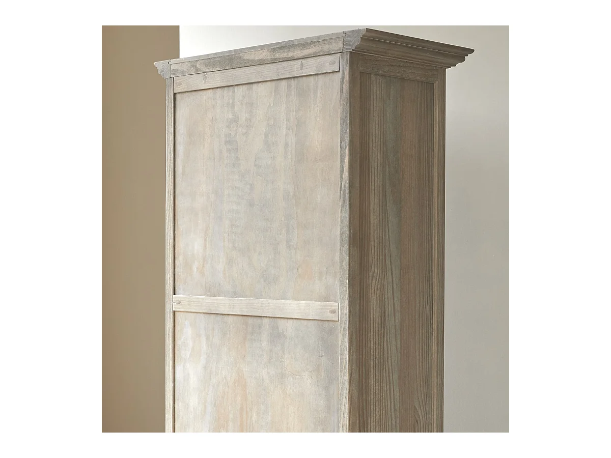 Geschirrschrank Masha aus massivem Kiefernholz, 180