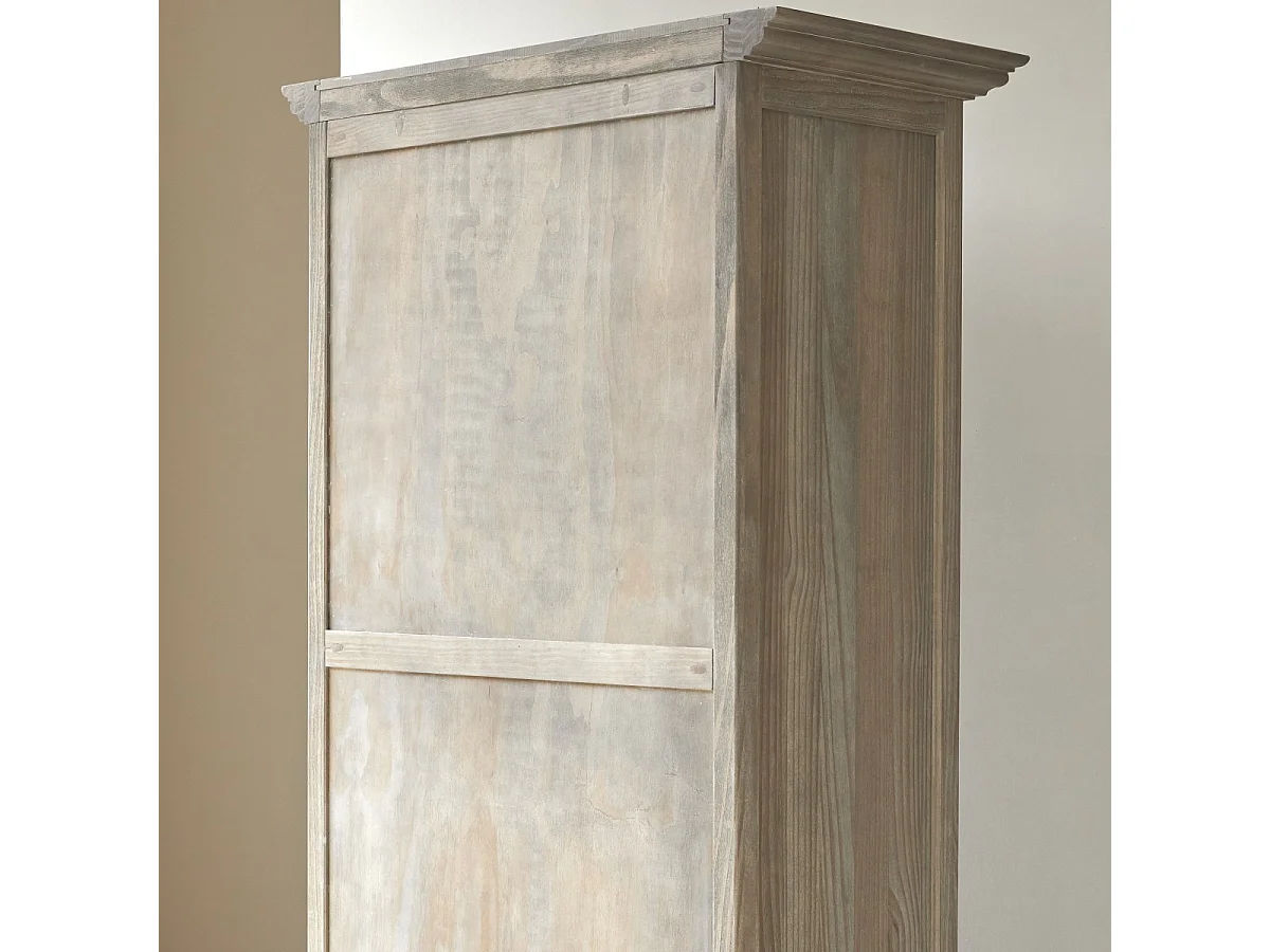 Geschirrschrank Masha aus massivem Kiefernholz, 180