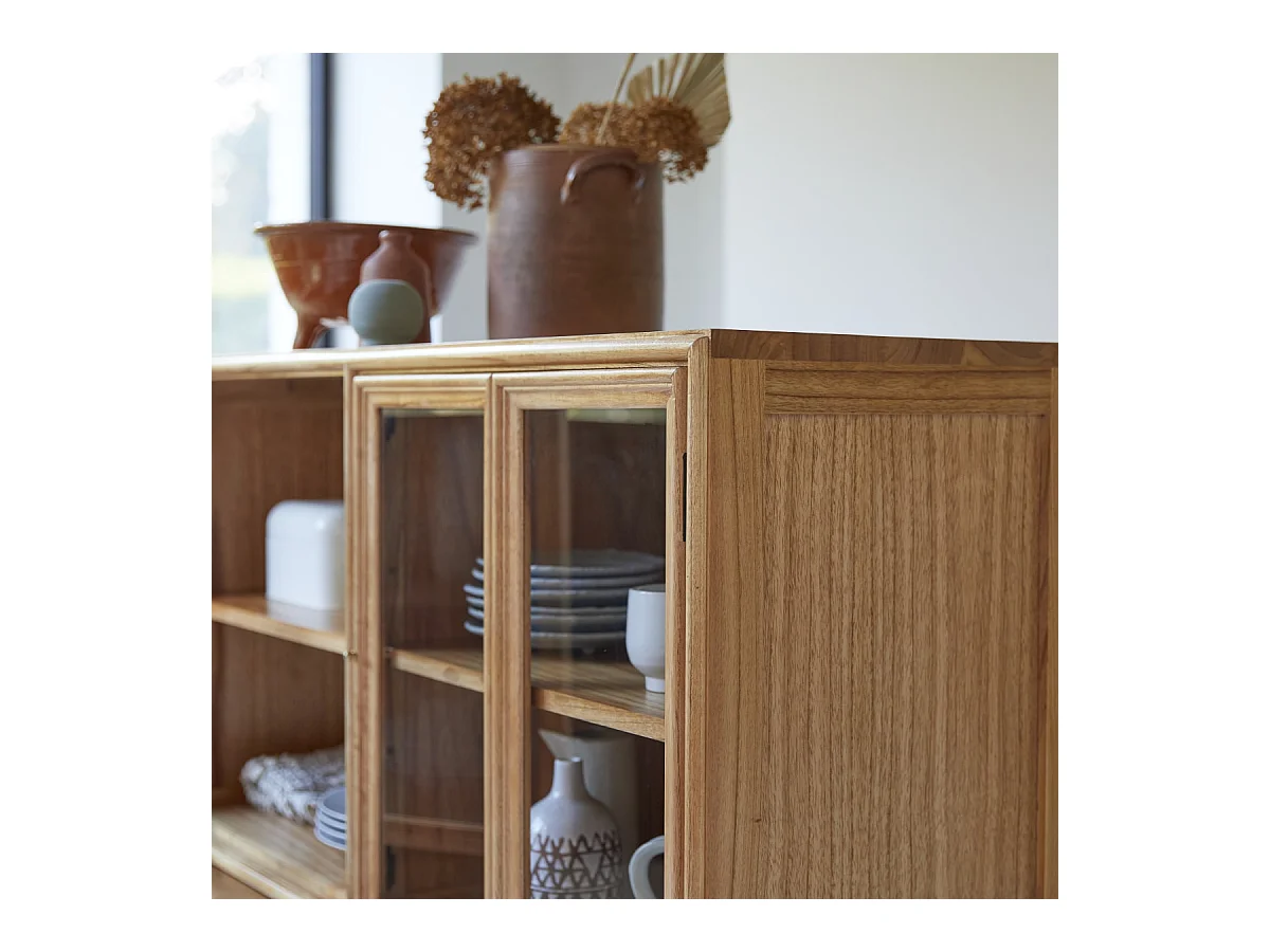 Vetrina in legno mindi 120 Alex